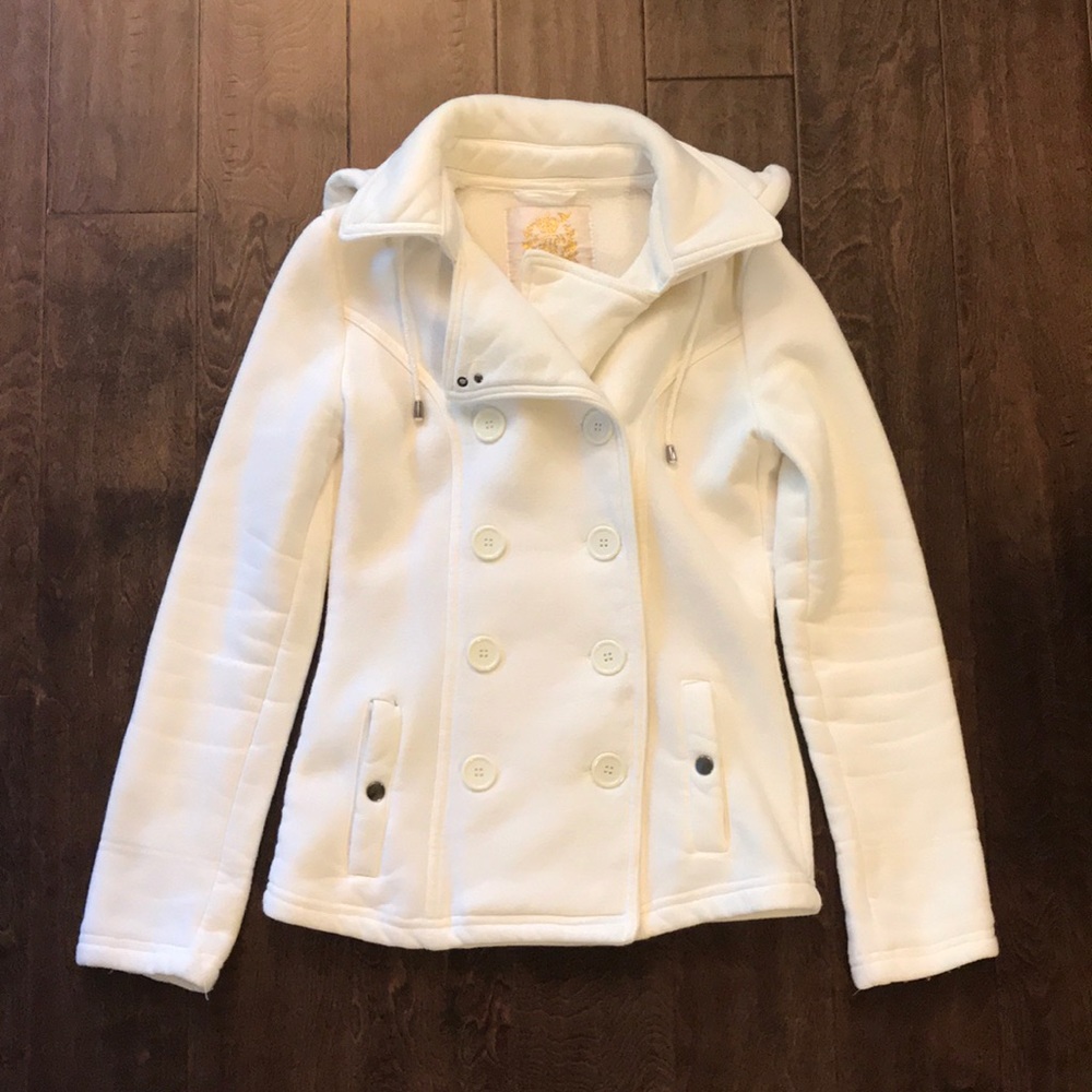White Pea Coat